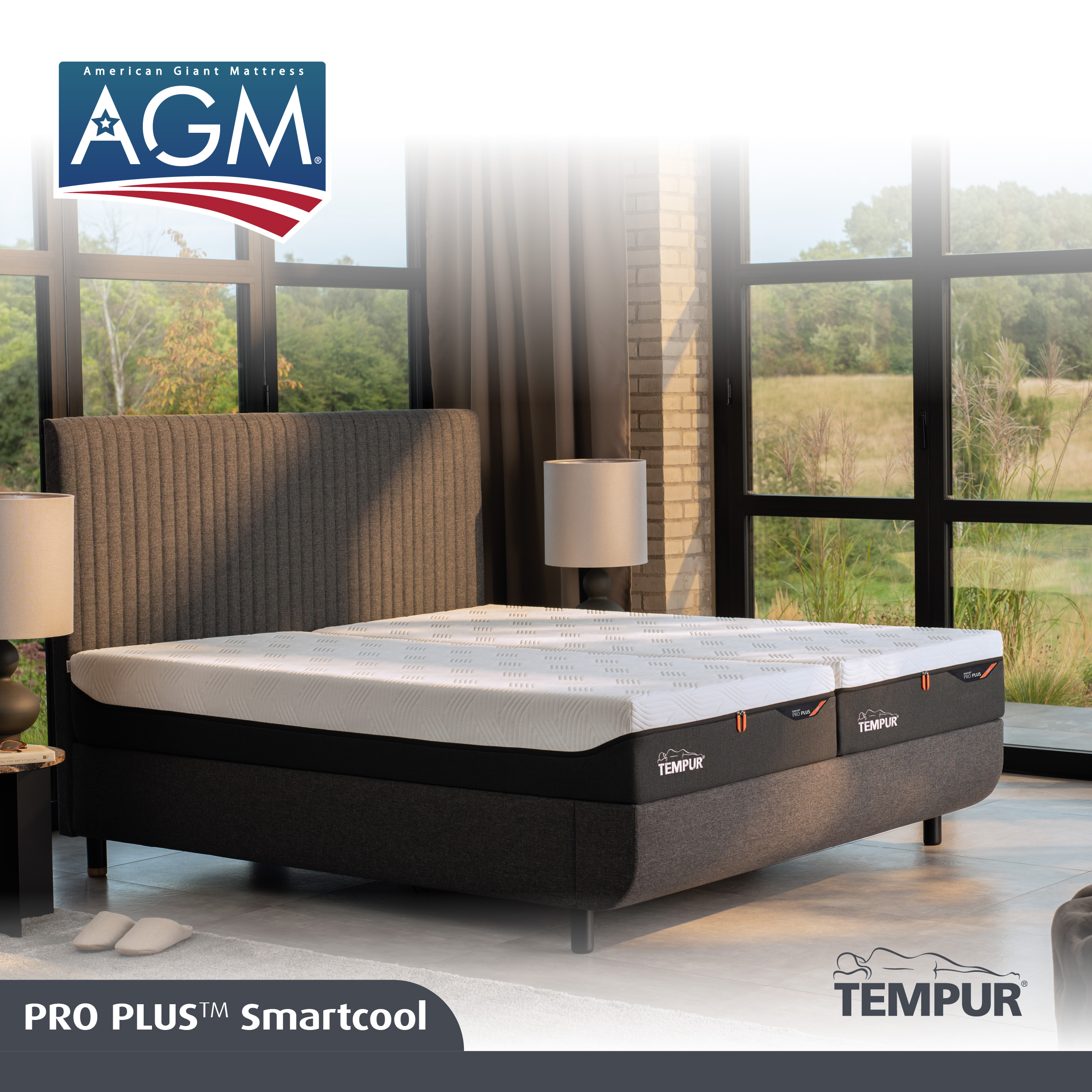 New Tempur Pro Plus Medium SC 25CM 100x200